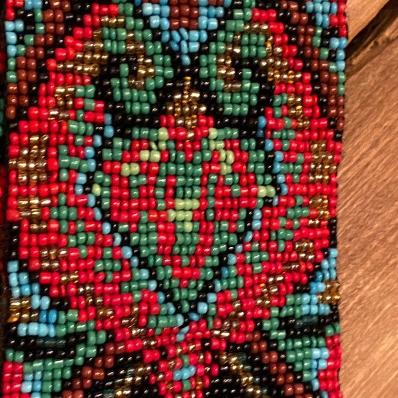 Aztec Native American Beaded Sash main image 4